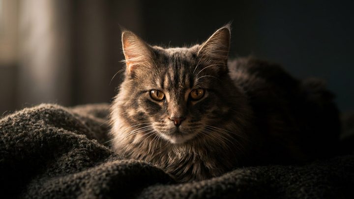 Кошка атакует ноги под одеялом: что это значит и как отучить