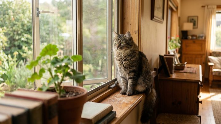 Лето и открытые окна: 7 правил безопасности для кошки